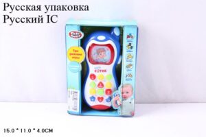 Телефон на батарейках свет+музыка ВК0507 / 138705 — изображение 2