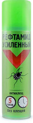 Рефтамид Экстра Антиклещ ( Усиленный ) 100 мл. 15 шт/уп 380508