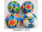 Мяч футбольный размер 2 PVC 4 цв. G2-12/143629