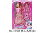 Кукла Барби с украшениями коробка 22*4.5*32.5 см 9322A/135482