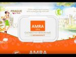 AMRA travel 120 шт Салфетки влажные освежающ. PRAGUE 6 шт/уп 01-00001465