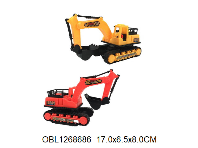 Эксковатор гусенничный с ковшом инерц. стройка 2 цвета, Арт.F-453 132836