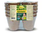 Торфгоршки Крепыш 110*100 круглые ( 1 шт=10 торфгоршков ) 14 шт/уп