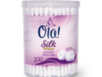 Ватные палочки Ола Silk Sence 100 шт банка 24 шт/уп.