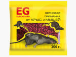 EUROGARD Зерно от Крыс и мышей 200 гр.  40 шт/уп