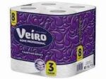 Бумага Туалетная Вееро Softi 3-х сл 8 рул 6 шт/уп