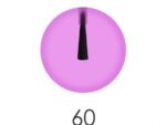 Лак для ногтей 12 мл №60 (прозрачный сиреневый) Cool Beauty 12 шт/уп арт. 001