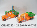 Машина тягач яркий инерц. стройка 2 вида, Арт.819 133096