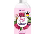 Пена-крем для ванн "Цветочный поцелуй" Love my 300мл 16 шт/уп