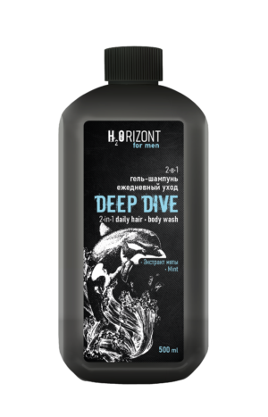 Гель-Шампунь 500 мл Ежедневный уход DEEP DIVE 12 шт/уп