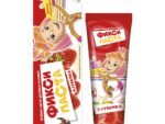 Зубная паста Фиксики детская гелевая " Клубника " 65 гр 20 шт/уп