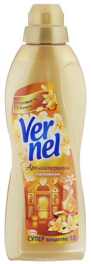 Вернель Ароматерапия Ваниль и цитрус 910 мл. 12 шт/уп