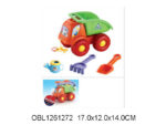 Песочный набор 4 предм. с машиной на веревке  2078/133352