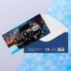 Конверт для денег "Джип черный" 16,5*8 см 10 шт/уп 4441412