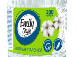Ватные палочки Emily Style банка 200шт 24 шт/уп С0007218