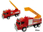 Машина инерц. пожарная с выдвижной лестницей 23 см  2 вида № 128-1/2/133239