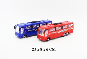 Машина инерц. Пассажирский Автобус 25 см  2 цвета 818-1