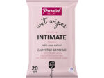 PREMIAL 20 шт Салфетки влажные д/интимной гигиены Роза 24 шт/уп 01-00001569