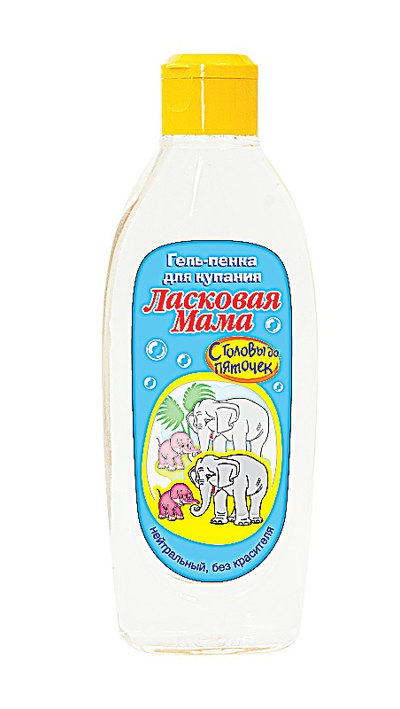 Гель-пенка д/купания Ласковая мама Нейтральное 250 мл 12 шт/уп арт.112211