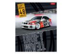 Тетрадь 48 л клетка Drift team 5 диз А5 10/100 шт/уп HATBER