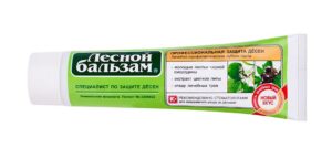 Лесной бальзам" З/паста Черн. смородина и мята 75 мл. 24 ш