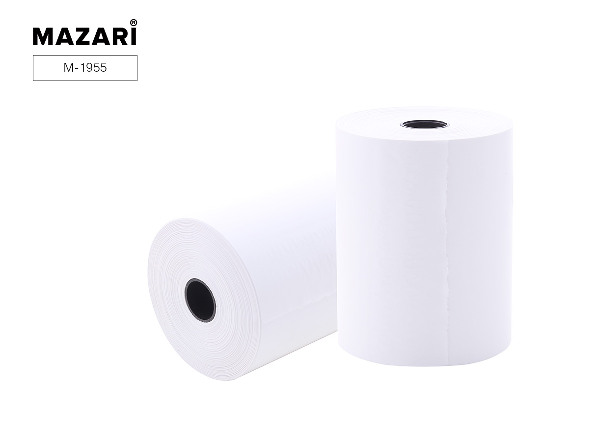 Чековая лента 80 х 80 х12 мм диаметр рол. 78 мм ЦЕНА ЗА СКЛЕЙКУ 5 штМ-1955