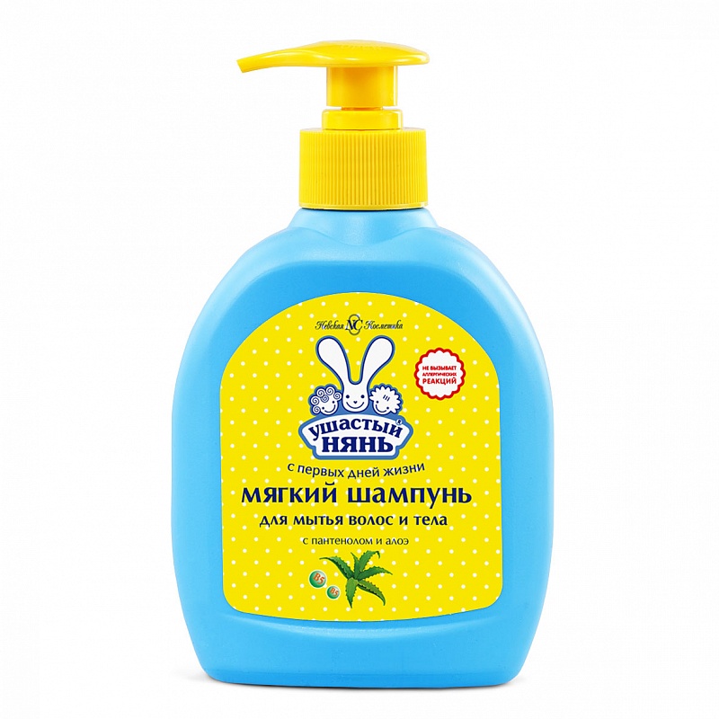 Шампунь 300 мл. д/волос и тела 24 шт/уп Ушастый Нянь