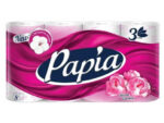 ***Бумага Туалетная Papia 3-х сл 8 рул Таинственный сад 7 шт/уп  Спец цена