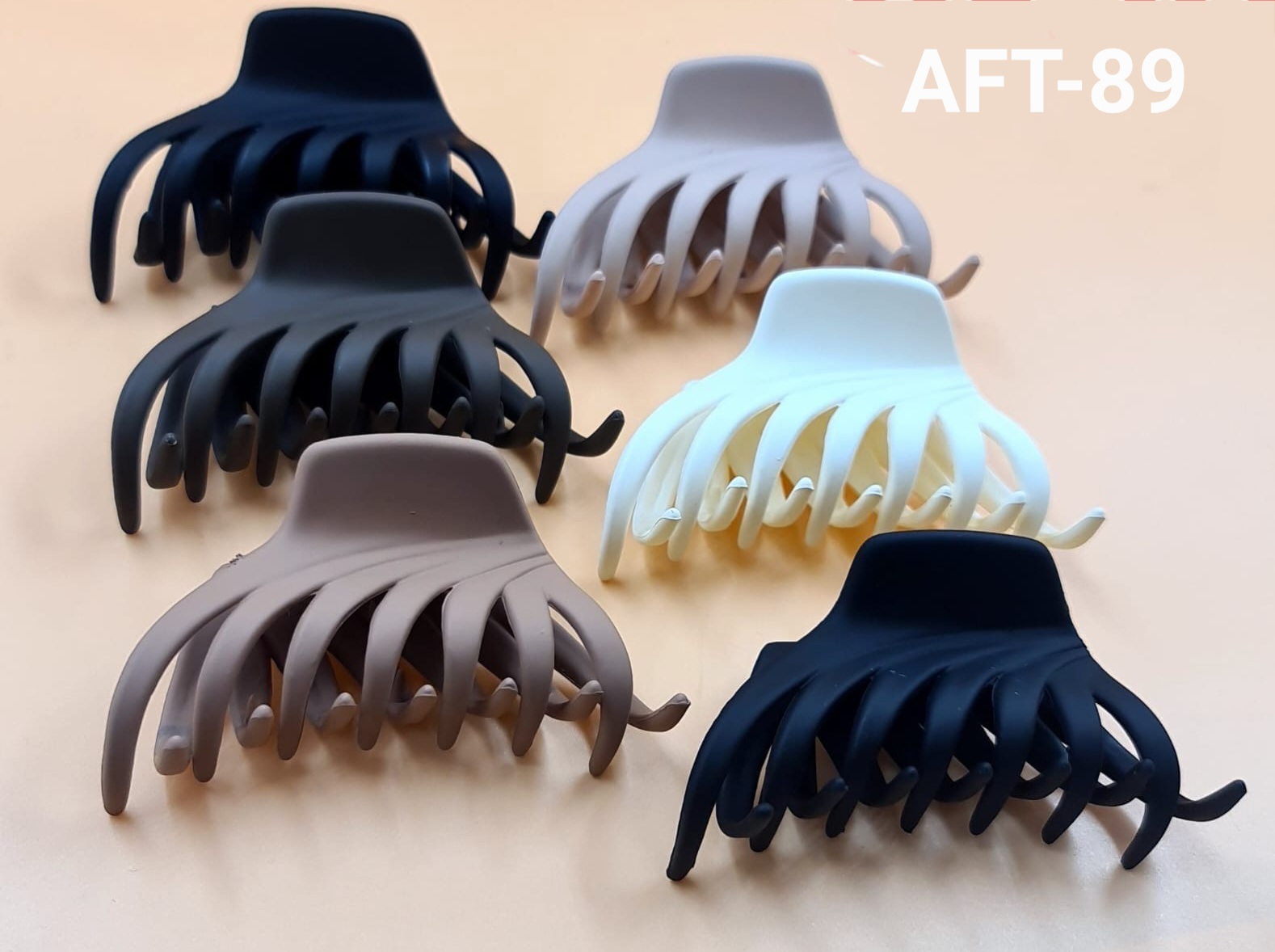 Краб пластик Зубастик 7,5*3,5 см матовый цв. микс 12 шт/уп АК-89