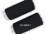 Резинки для волос в тубусе 24 шт черные D-4 см  10 шт/уп АК-3865-1
