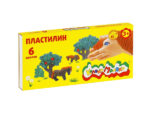 Пластилин Каляка Маляка 6 цв 90 гр 30 шт/уп ПКМ06