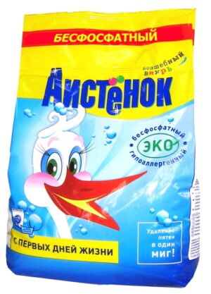 Аистёнок стиральный порошок для детского белья 2,4 кг.6 шт/уп