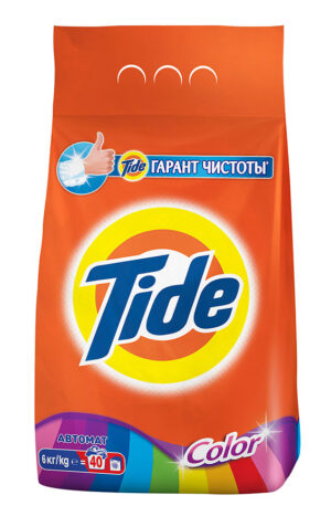Тайд   автомат  6кг Колор 3шт/уп