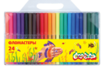 Фломастеры Каляка - Маляка 24 цветов  12 шт/уп ФКС24