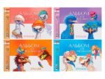 Альбом для рисования 40 л. спираль Модные страусы HATBER 40А4тВсп 32 шт/уп