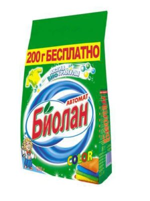 Биолан автомат 1200 гр. Колор  7 шт/уп 711-4