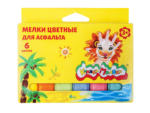 Мелки Каляка -Маляка 6 цветов 40 шт/уп