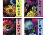 Тетрадь 48 л линейка Wild flowers 4 диз. ALINGAR AL8884 96 шт/уп