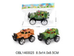 Машина инерц.джип военная 14 см  2 цвета № 041-1 / Код 150581