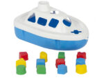 Катер сортер+12 фигурок 26*14*14 см Арт.У492
