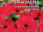 Петуния грандифлора Суперкаскад Ред 10 шт 10 шт/уп ВХ