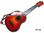 Гитара пластиковая 6 струн 52 см № 6812B4 / Код 151983