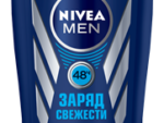 Нивея Стик Муж Заряд свежести 50 мл. 6 шт/уп