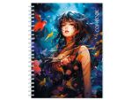 Тетрадь 48 л клетка спираль Сказочная девушка А5 80 шт/уп С0245-132
