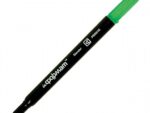 Маркер перманентный 1 мм Slender зеленый 12 шт/уп