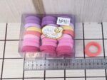 Резинки для волос пастель цветные в коробке 30 шт D-4 см 30 шт/уп МР-181 (115903)