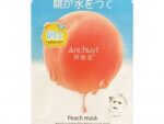 Маска-тканевая д/лица Anchuyt Увлажняющая лактобактерии персик 15  шт/уп ANY06 (22)