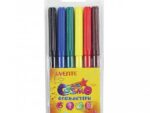 Фломастеры Cosmo 6 цветов 24 шт/уп DEVENTE 5080310