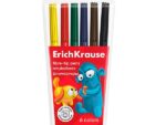 Фломастеры Jolly Friends 6 цветов 24 шт/уп ERICH KRAUSE 61830
