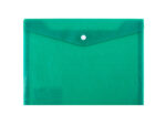 Конверт на кнопке А5 пластик 0,18 мм Premier Зеленый 10 шт/уп EXPERT COMPLETE ЕС21113003